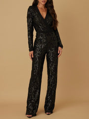 Dominique Sequins Jumpsuit