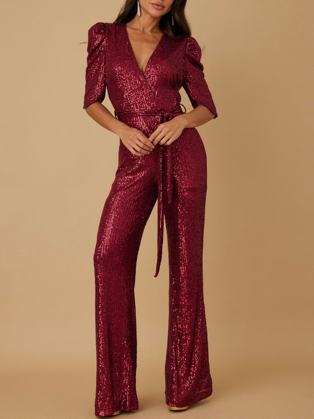 Mariella Sequins Jumpsuit