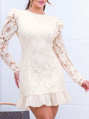 Estefani Floral Lace Dress