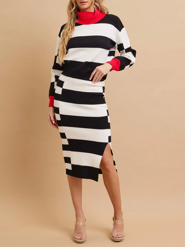 Marcella Color Block 2 Piece Set