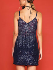 Carolina Ombre Sequins Dress