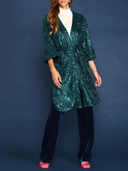 Cassie Sequins Duster