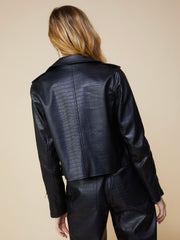 Janeth Vegan Leather Jacket