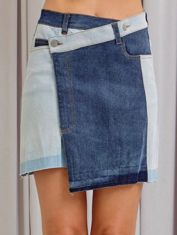 Norely Mixed Denim 2 Piece Set