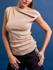 Corina Knit Beige Top