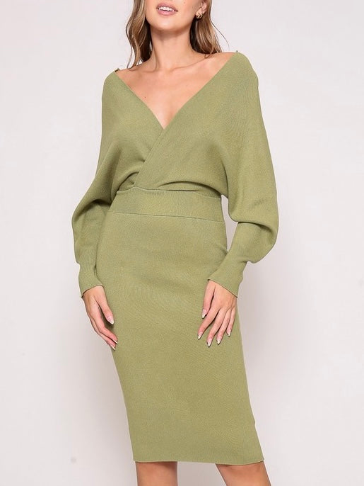 Stephanie Knit Midi Dress