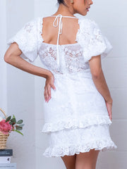 Isadora White Lace Dress