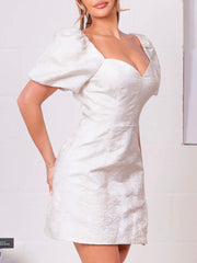 Elena Jacquard Dress
