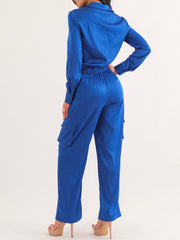 Tatiana Satin Jumpsuit