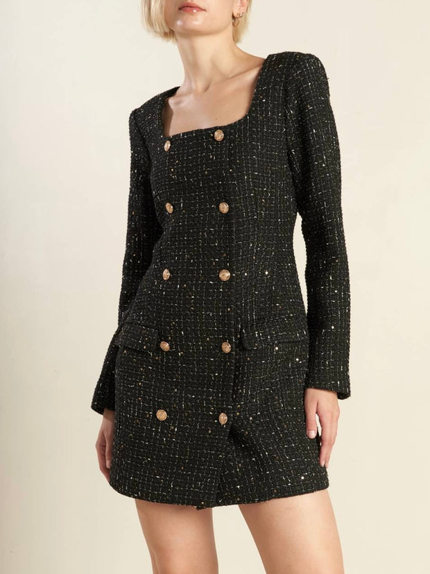 Anahi Tweed Mini Dress