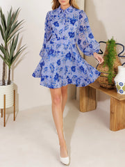 Carla Woven Flowers Dress