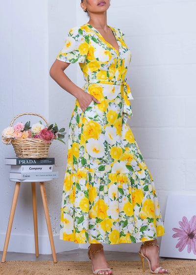 Karime Floral Dress