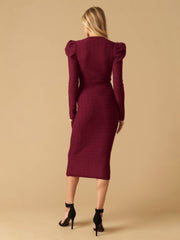 Candice Knit Midi Dress