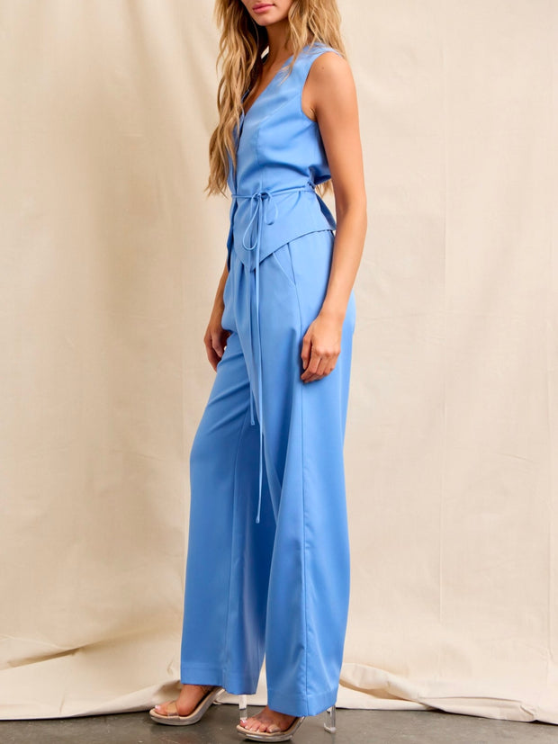 Cristina 2 Piece Blue Set