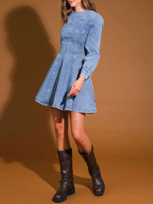 Georgina Denim Dress