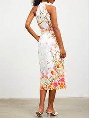 Addison Floral Midi Dress