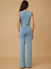 Monserrat Denim Jumpsuit