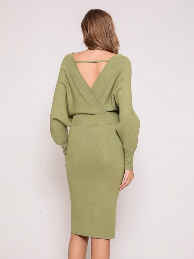 Stephanie Knit Midi Dress