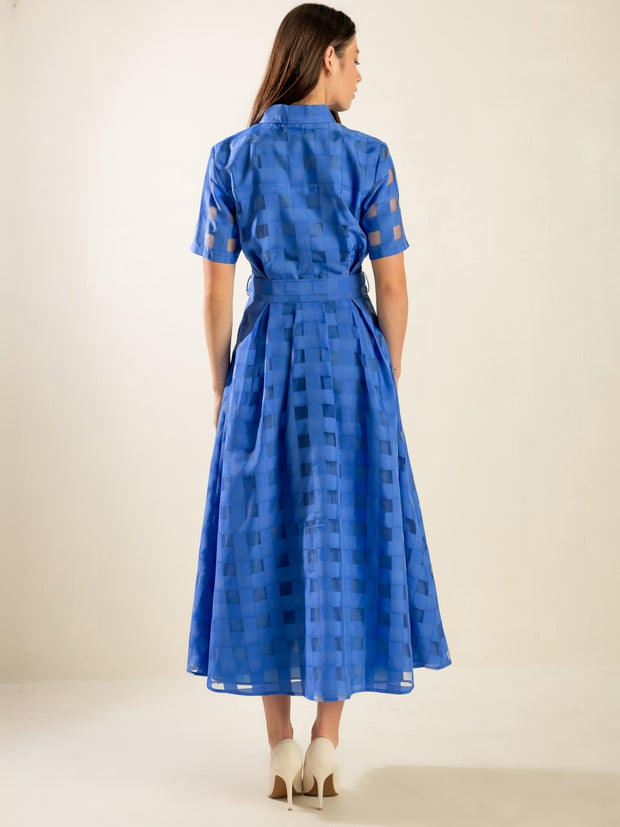 Amelia Woven Midi Dress