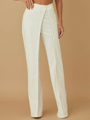 White Rhinestone Layer Bottoms