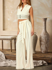 Pamela 2 Piece White Set