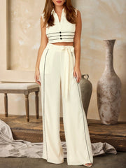 Pamela 2 Piece White Set